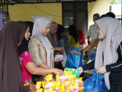 Disperindag Balangan Gelar Pasar Murah di Desa Sikontan, Warga Merasa Terbantu