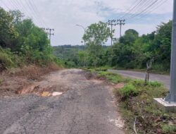 Jalan Muara Pitap–Lingsir Rusak dan Berlubang, Perbaikan Dijadwalkan 2026