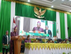 Paripurna Harjad ke-23, Pemkab dan DPRD Balangan Perkuat Komitmen Pembangunan