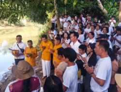 Tradisi Fangshen Warnai Perayaan Waisak Umat Buddha di Desa Kapul
